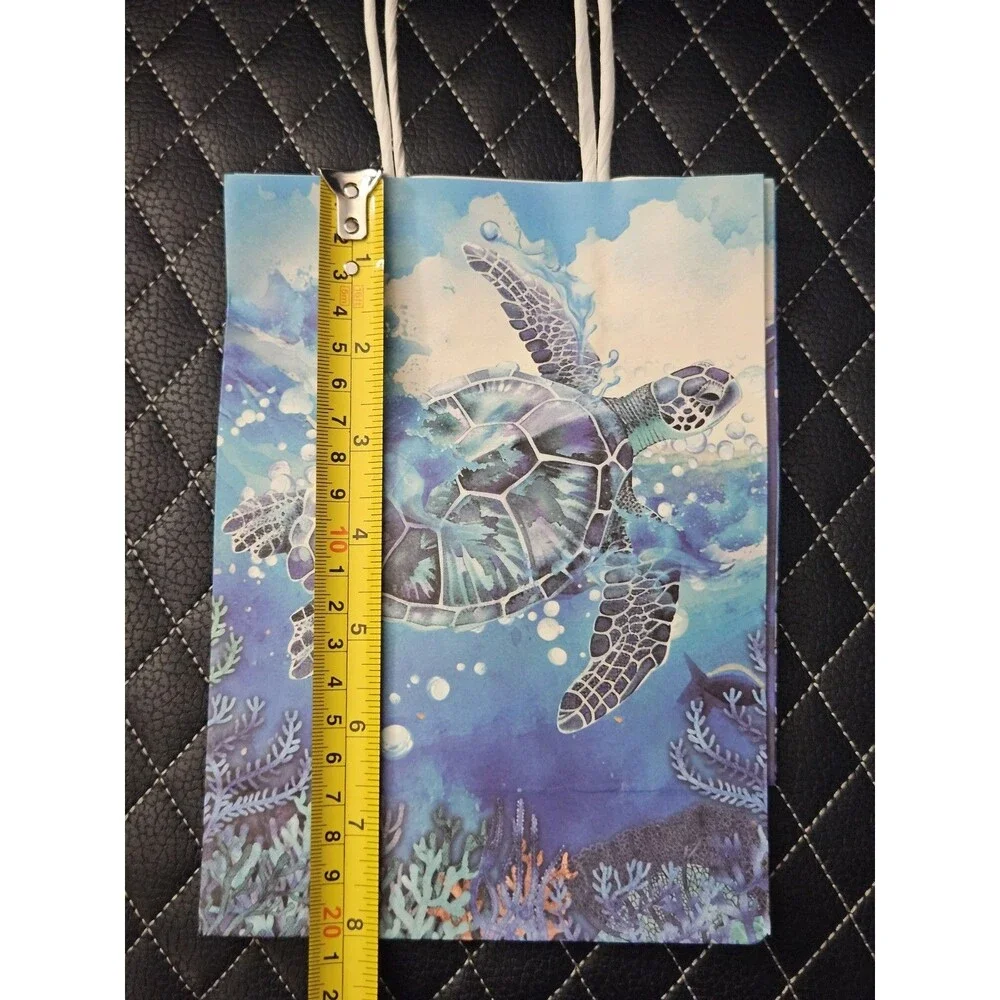 6 Pack Sea Animals Gift Bags Under the Sea Party Favor Bags Ocean Theme
